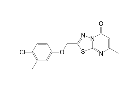 7-methyl-2-(4-chloro3-methylphenoxymethyl)-[1,3,4]thiadiazolo[3,2-a]pyrimidin-5-one