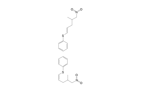 (4-METHYL-5-NITROPENT-1-ENYL)-PHENYLSULFIDE;(E/Z)-MIXTURE