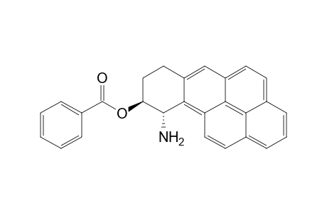 Benzo[a]pyren-9-ol, 10-amino-7,8,9,10-tetrahydro-, benzoate (ester), trans-(.+-.)-