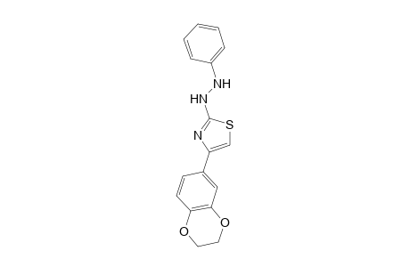 1-[4-(2,3-dihydro-1,4-benzodioxin-6-yl)-1,3-thiazol-2-yl]-2-phenyl-diazane