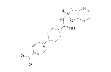 N1-(2-Thioxo-2,3-dihydro-2.lambda.5-pyrido[2,3-d][1,3,2]oxazaphosphol-2-yl)-4-(4-nitrophenyl)-1-piperazinecarboximidamide