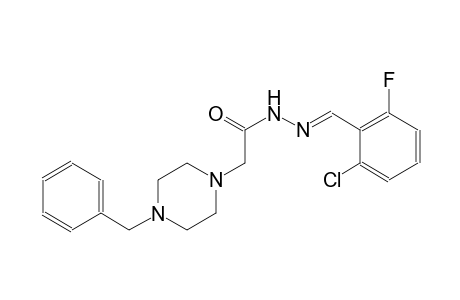 1-piperazineacetic acid, 4-(phenylmethyl)-, 2-[(E)-(2-chloro-6-fluorophenyl)methylidene]hydrazide