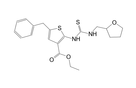 ethyl 5-benzyl-2-({[(tetrahydro-2-furanylmethyl)amino]carbothioyl}amino)-3-thiophenecarboxylate