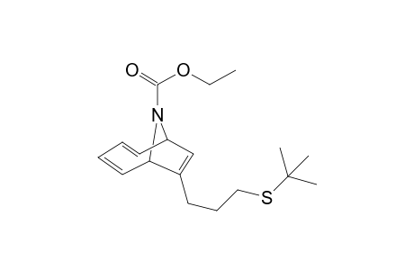 Ethyl 7-(3-(tert-butylthio)propyl)-9-azabicyclo[4.2.1]nona-2,4,7-triene-9-carboxylate