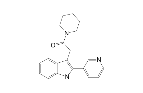 [2-(3-PYRIDYL)-1H-INDOL-3-YL]-ACETIC-ACID-PIPERIDIDE