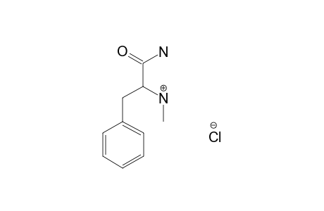 N-(2)-METHYL-L-PHENYLALANINAMIDE-HYDROCHLORIDE