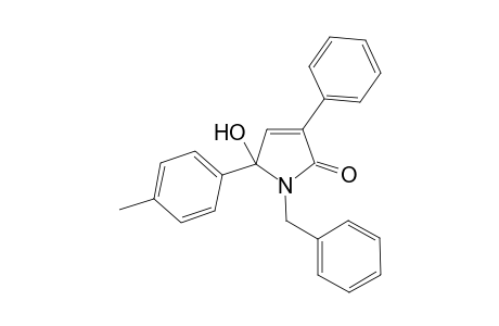 1-Benzyl-5-hydroxy-3-phenyl-5-(p-tolyl)-1H-pyrrol-2(5H)-one