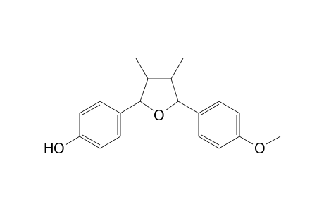 4-[5-(4-methoxyphenyl)-3,4-dimethyl-tetrahydrofuran-2-yl]phenol