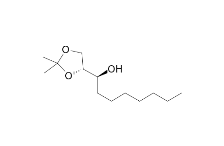 (2R,3S)-1,2-O-Isopropylidene-3-heptylglycerin