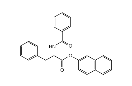 DL-N-BENZOYL-3-PHENYLALANINE, 2-NAPHTHYL ESTER