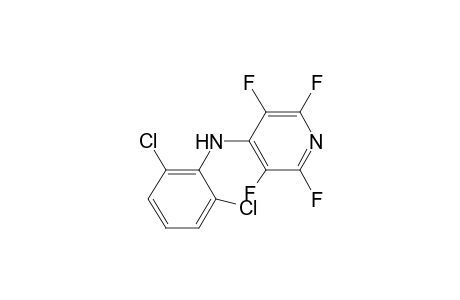 (2,6-dichlorophenyl)-(2,3,5,6-tetrafluoro-4-pyridyl)amine