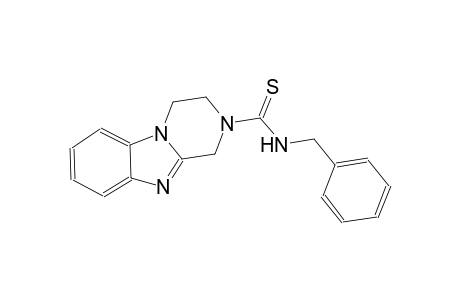 pyrazino[1,2-a]benzimidazole-2(1H)-carbothioamide, 3,4-dihydro-N-(phenylmethyl)-