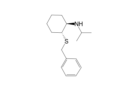 (1R,2R)-2-(phenylmethylsulfanyl)-N-propan-2-yl-cyclohexan-1-amine