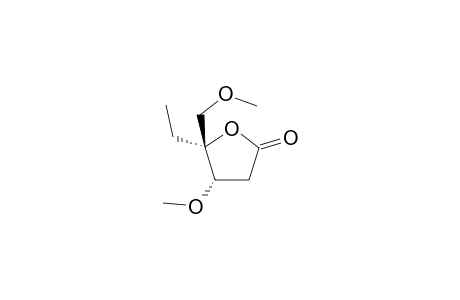(4S,5R)-5-ethyl-4-methoxy-5-(methoxymethyl)-2-oxolanone