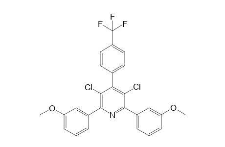 3,5-Dichloro-2,6-bis(3-methoxyphenyl)-4-[4-(trifluoromethyl)phenyl]pyridine