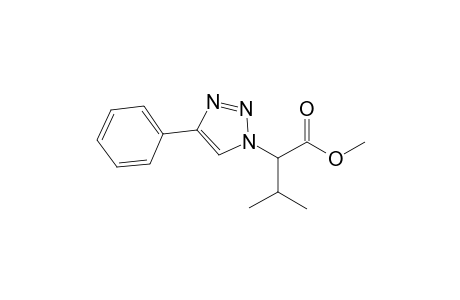 Methyl 3-methyl-2-(4-phenyl-1H-1,2,3-triazol-1-yl)butanoate