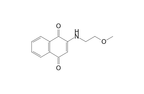 2-(2-methoxyethylamino)naphthalene-1,4-dione
