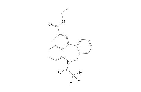 (Z/E)-Ethyl-2-methyl-3-(5-(2,2,2-trifluoroacetyl)-5H-dibenzo[b,e]azepin-11(6H)-ylidene)propanoate
