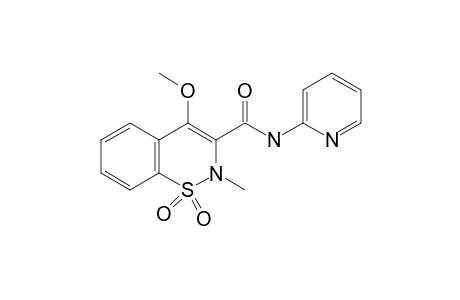 1,1-diketo-4-methoxy-2-methyl-N-(2-pyridyl)benzo[e]thiazine-3-carboxamide