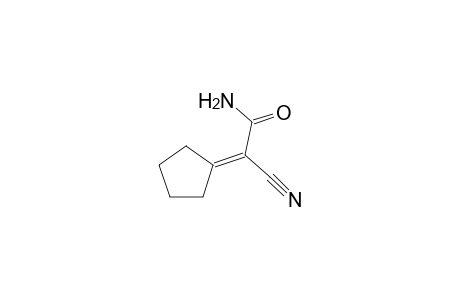 2-cyano-2-cyclopentylideneacetamide