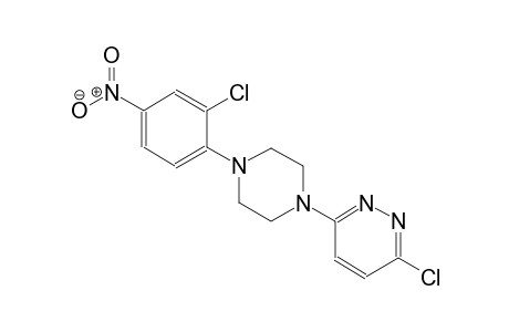 3-chloro-6-[4-(2-chloro-4-nitrophenyl)-1-piperazinyl]pyridazine