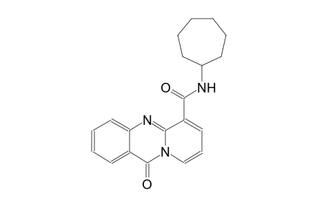N-cycloheptyl-11-oxo-11H-pyrido[2,1-b]quinazoline-6-carboxamide