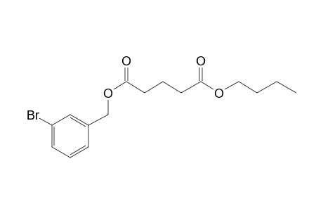 Glutaric acid, 3-bromobenzyl butyl ester