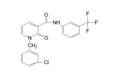 1-(m-CHLOROBENZYL)-1,2-DIHYDRO-2-OXO-alpha,alpha,alpha-TRIFLUORO-m-NICOTINOTOLUIDIDE