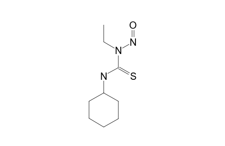 N3-Cyclohexyl-N1-ethyl-N1-nitrosothiourea