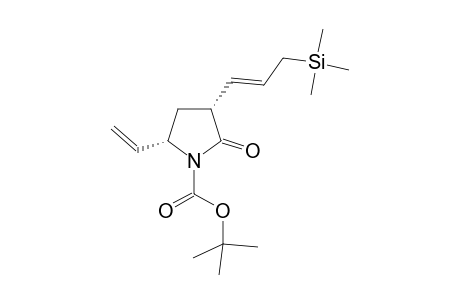 (3R*,5S*)-N-tert-Butoxycarbonyl-5-ethenyl-3-(3-3'-trimethylsilylsilylprop-1'-enyl)pyrrolidin-2-one