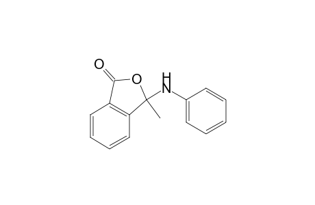 3-Anilino-3-methyl-1-isobenzofuranone