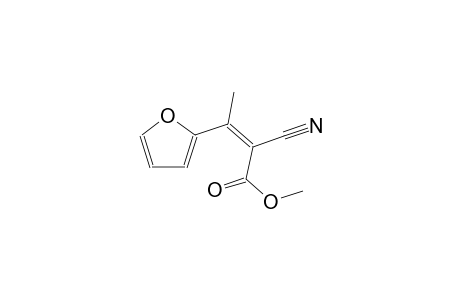methyl (2Z)-2-cyano-3-(2-furyl)-2-butenoate