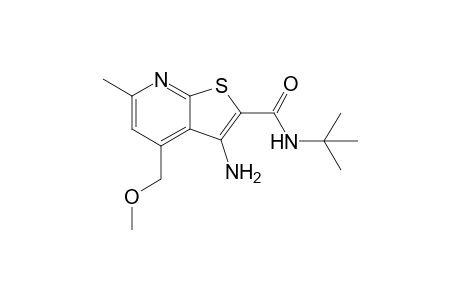 N2-(tert-Butyl)-3-amino-4-methoxymethyl-6-methylthieno[2,3-b]pyridine-2-carboxamide