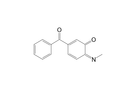 3-Oxo-4-methylimino-1,5-cyclohexadienylphenone