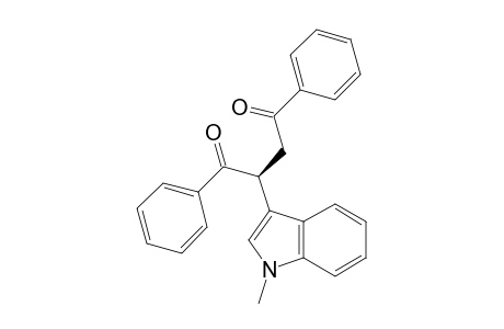 (S)-2-(1-Methyl-1H-indol-3-yl)-1,4-diphenylbutane-1,4-dione