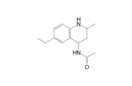 N-(6-ethyl-2-methyl-1,2,3,4-tetrahydroquinolin-4-yl)acetamide