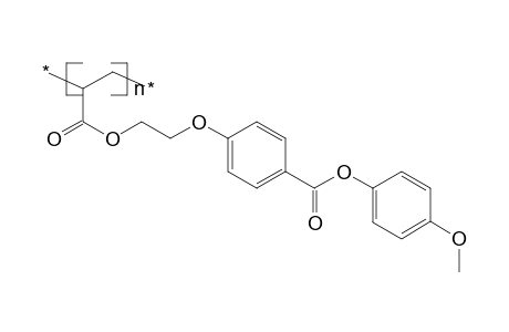 Poly[1-(methoxy-1,4-phenyleneoxy-1,4-benzoyloxyethyleneoxycarbonyl)ethylene]