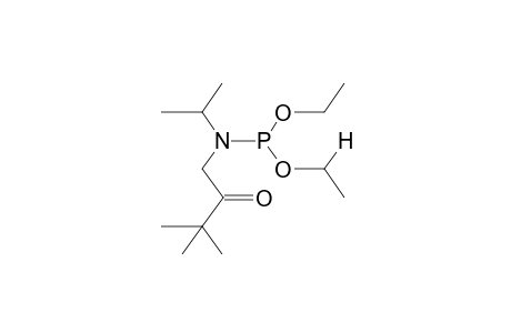 DIETHYL N-ISOPROPYL-N-2-KETO-3,3-DIMETHYLBUTYLAMIDOPHOSPHITE