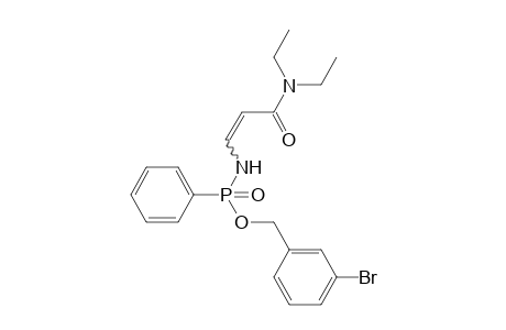 (E,Z)-P-3-Bromobenzyl-P-phenyl-N-(N,N-diethylacrylamide)phosphonamide