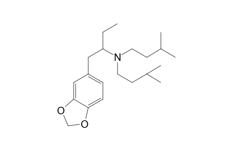 N,N-Diisopentyl-1-(3,4-methylenedioxyphenyl)butan-2-amine