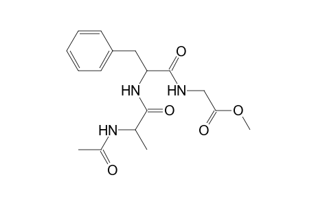 n-Acetylalanylphenylalanylglycine Methyl Ester