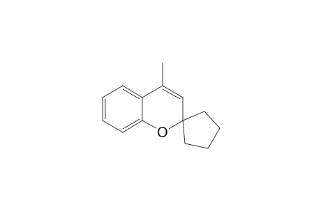 Spiro[2H-1-benzopyran-2,1'-cyclopentane], 4-methyl-