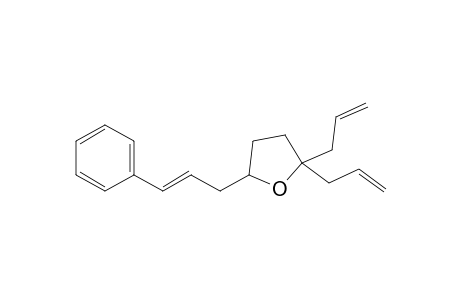2,2-Diallyl-5-(trans-3-phenylallyl)tetrahydrofuran