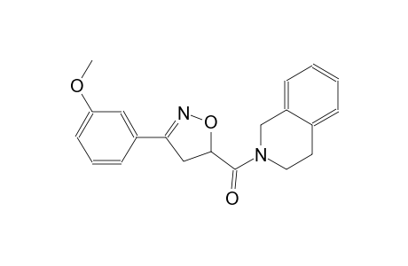 isoquinoline, 2-[[4,5-dihydro-3-(3-methoxyphenyl)-5-isoxazolyl]carbonyl]-1,2,3,4-tetrahydro-