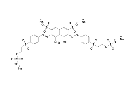 2,7-Naphthalenedisulfonic acid, 4-amino-5-hydroxy-3,6-bis[2-(p-Aminophenylsulfonyl)ethanol sulfate ester(2 mol)->>H=acid