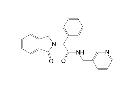 1H-isoindole-2-acetamide, 2,3-dihydro-1-oxo-alpha-phenyl-N-(3-pyridinylmethyl)-