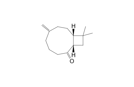 10,10-Dimethyl-6-methylenebicyclo[7.2.0]undecan-2-one