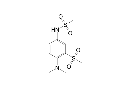 3-Methanesulfonyl-4-(N,N-dimethylamino)-N-methanesulfonanilide