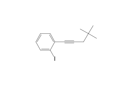Benzene, 1-(4,4-dimethyl-2-pentynyl)-2-iodo-