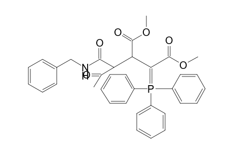 Dimethyl 2-{1-[(Benzylamino)carbonyl]-2-oxopropyl}-3-(1,1,1-triphenyl-.lambda.5-phosphanylidene)succinate